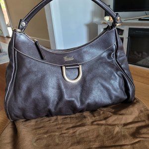 Gucci Abbey Brown Leather-Gently Used, Very Good Condition